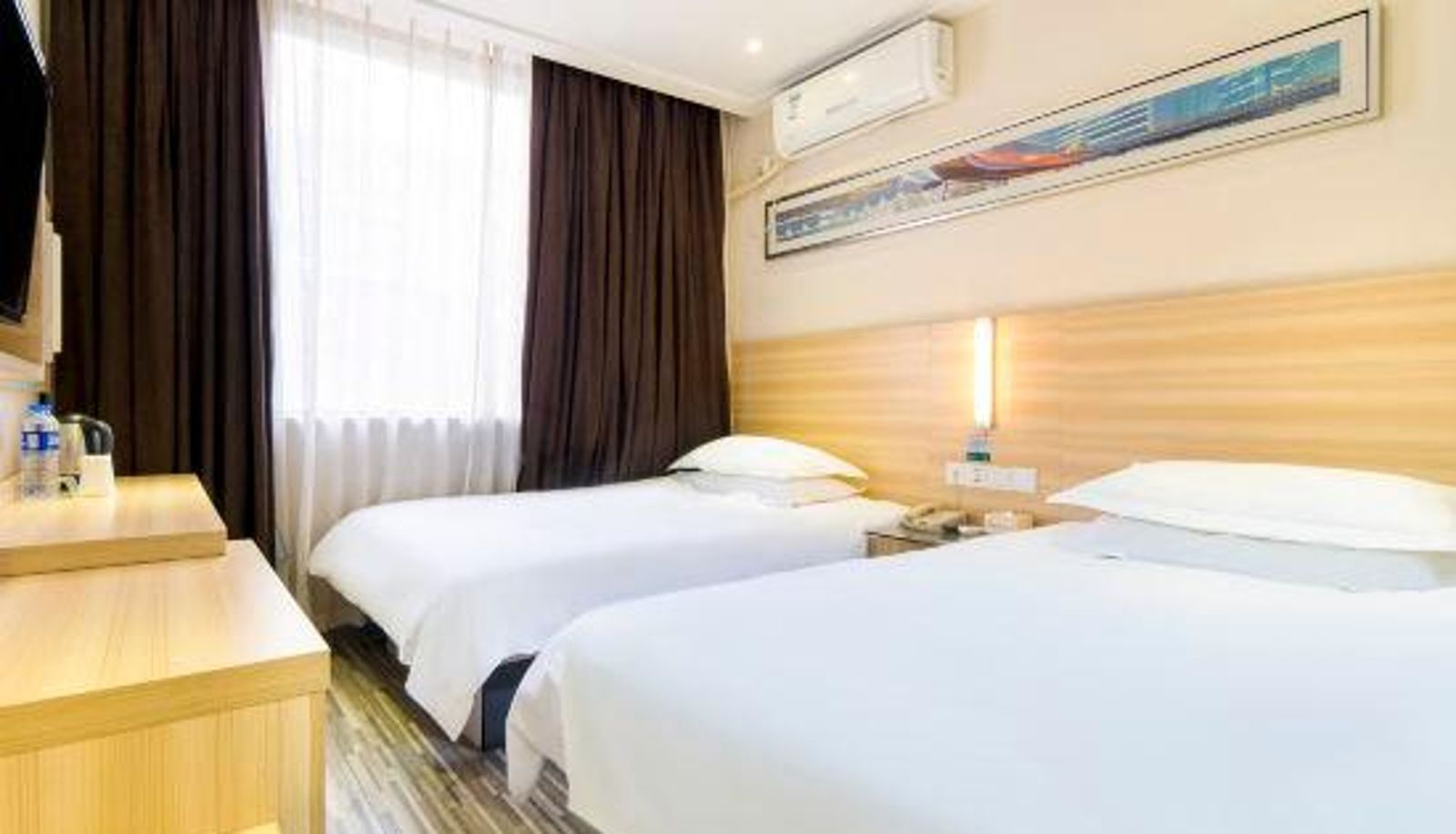 Room - City Convenience Hotel (Wuhan Vientiane City Beihu Main Street)