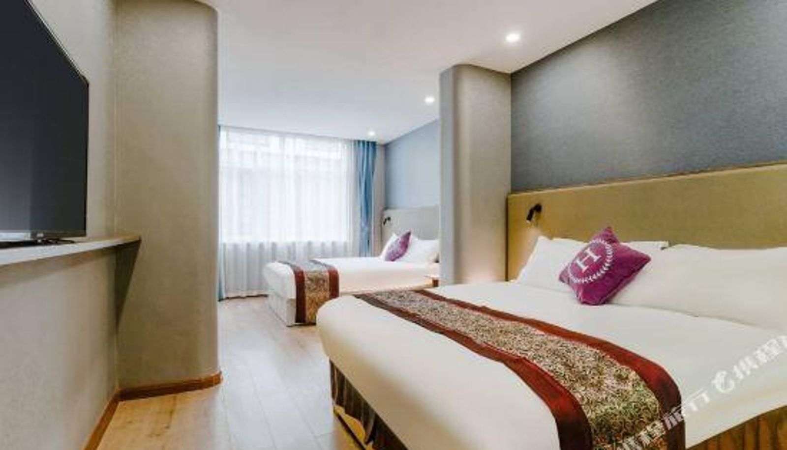 Familienzimmer - Hengyuan Exquisite Hotel (Tai'an Tianwaicun Branch)