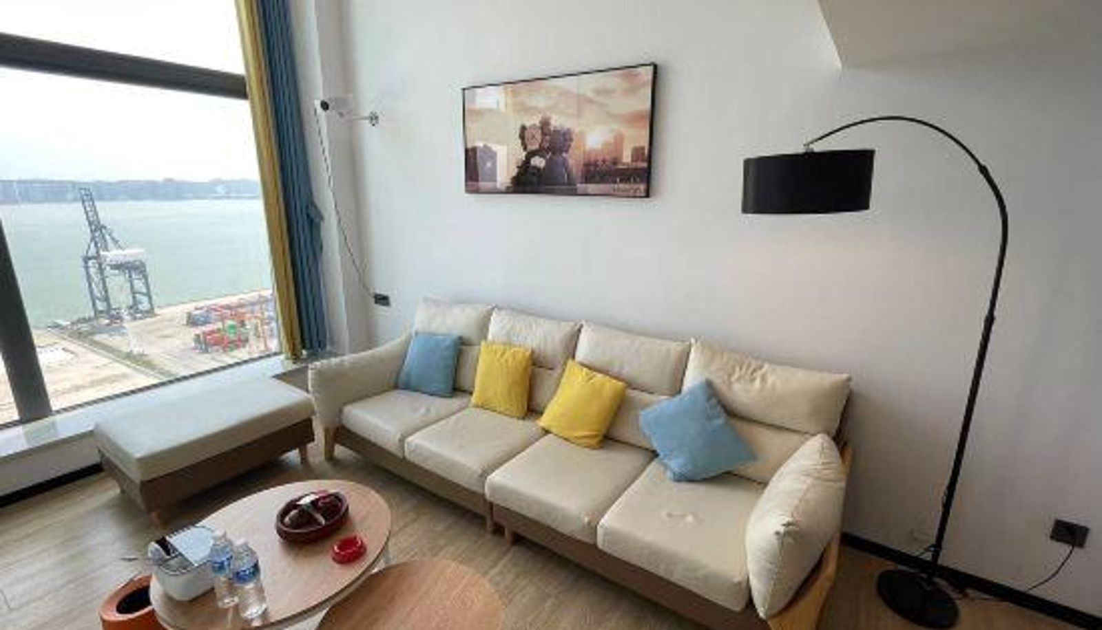 Zimmer mit Meerblick - Haiyuan Loft Apartment (Longguang Century Business Center)