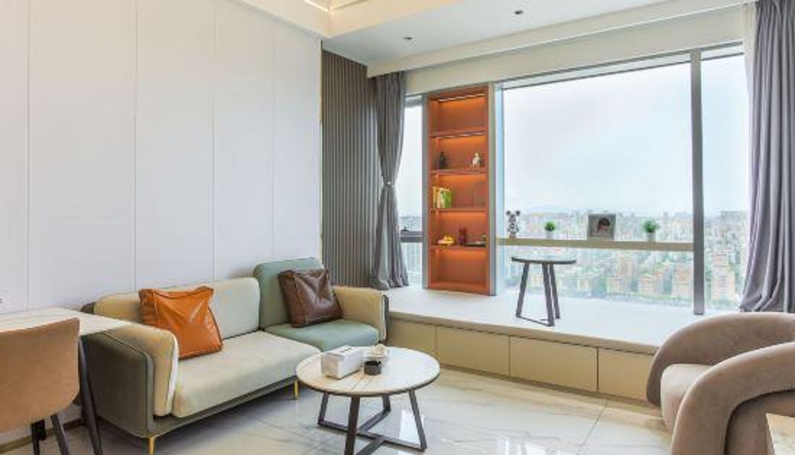 Zimmer mit Meerblick - Shantou Vientiane City Rice Bird Brand Chain Apartment