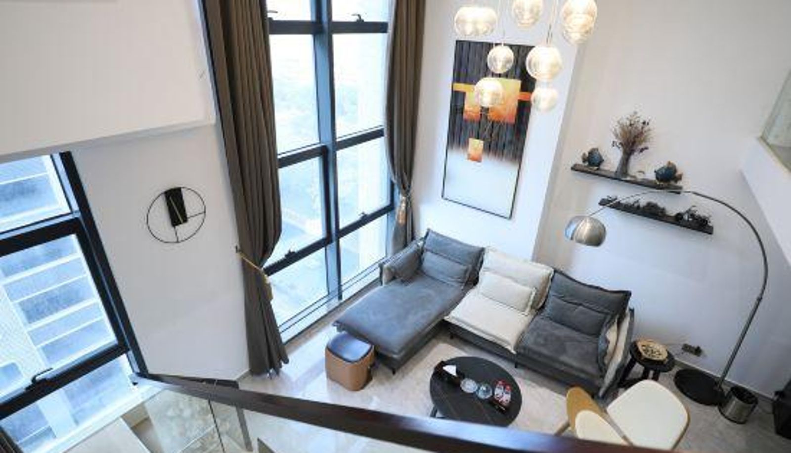 Room - Luxury Shangju·LOFT Constellation Apartment (Shantou Xingyuexu Tianlan International Branch)