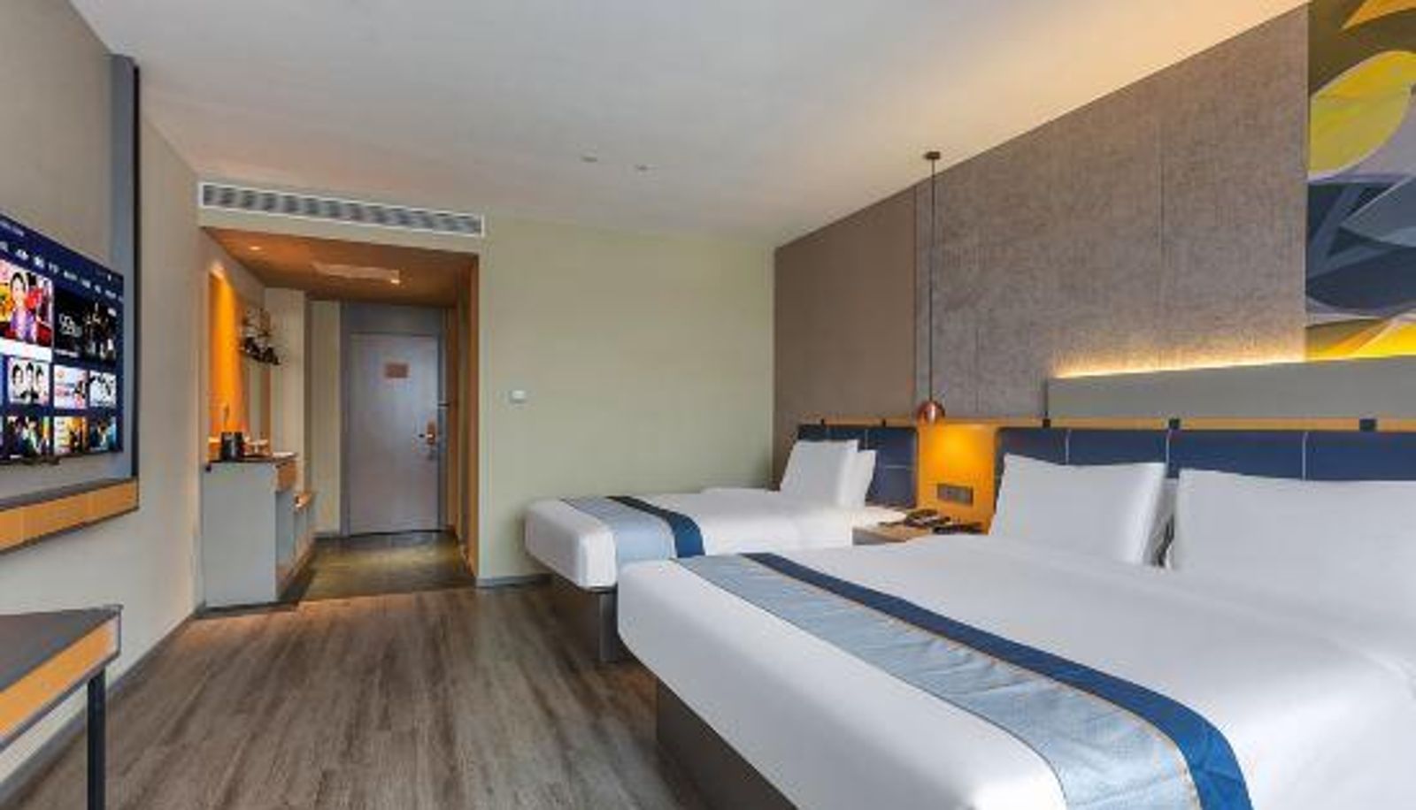 Familienzimmer - Huaying Select Hotel (Shijiazhuang Yiying South Street Branch)
