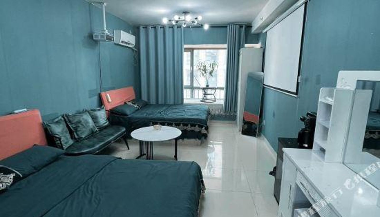 Zimmer - Forget-me-Not Theme Apartment (Shijiazhuang Huaqiang Square Branch)