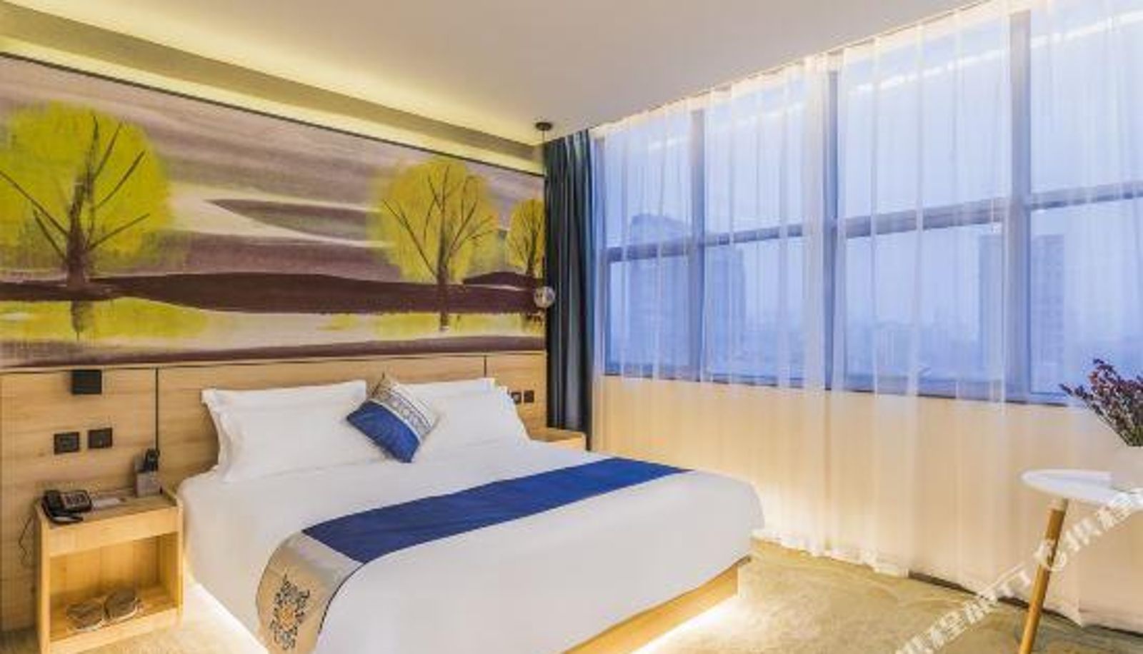 Business-kamer - Baoyang Boutique Hotel (Shijiazhuang North Zhonghua Street Zhongchu Plaza)