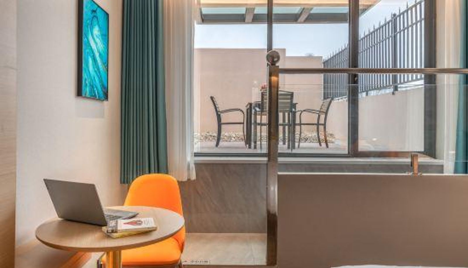 Kamer met balkon - Yunfeng Ruijin Hotel (Guangxi University Zoo Subway Station Branch)