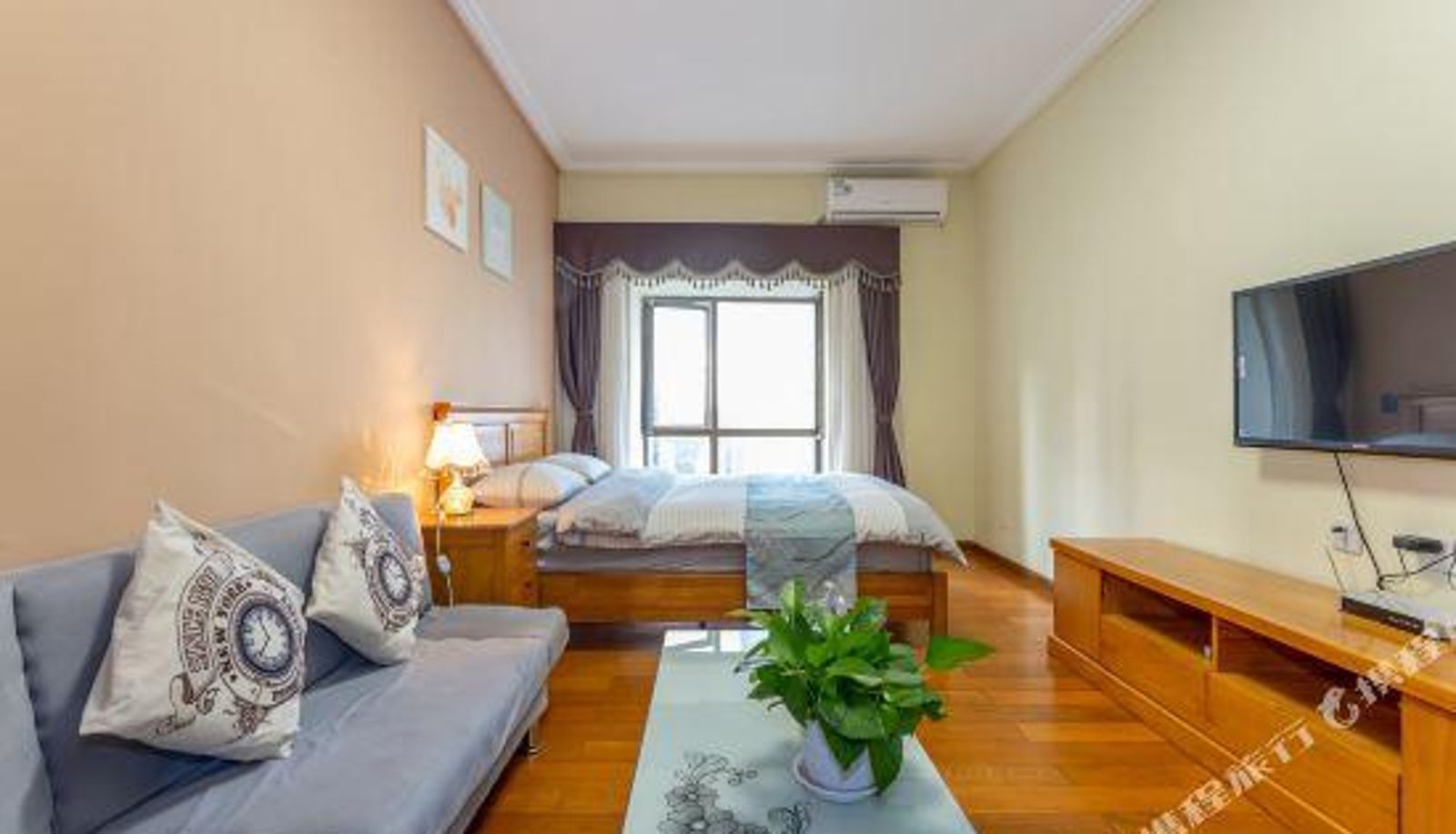 Chambre - 8090 Apartment Hotel (Nanning Poly 21 Shiija The Mixc)