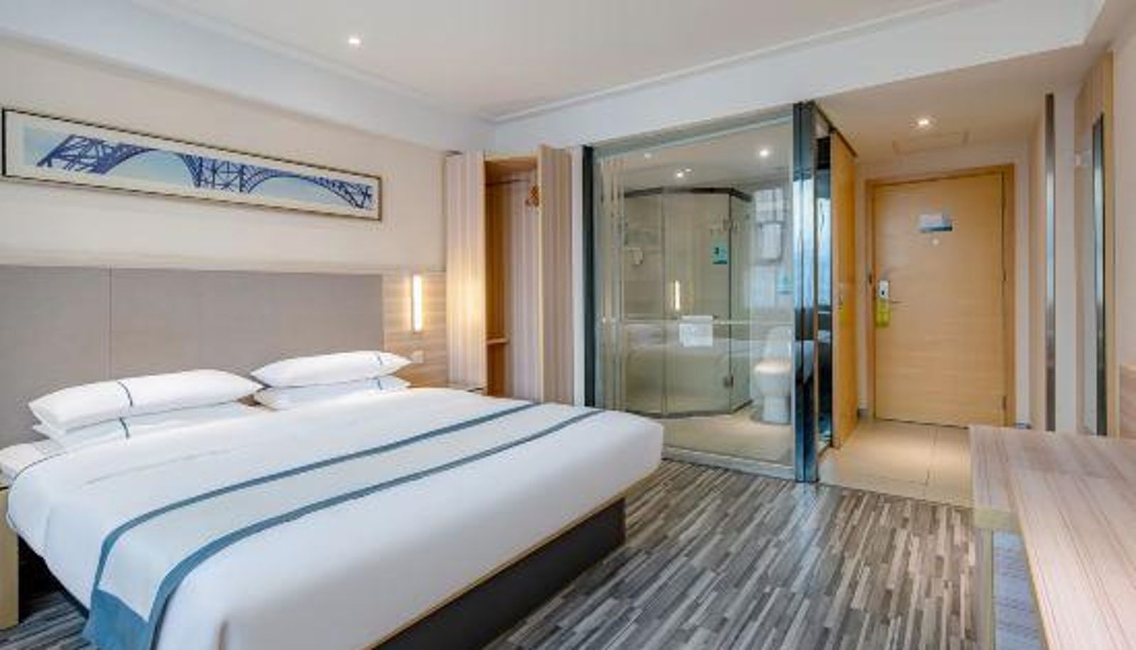 Kamer - Nanning Railway Station)  North Lake City Convenient Hotel (Nanmian Street