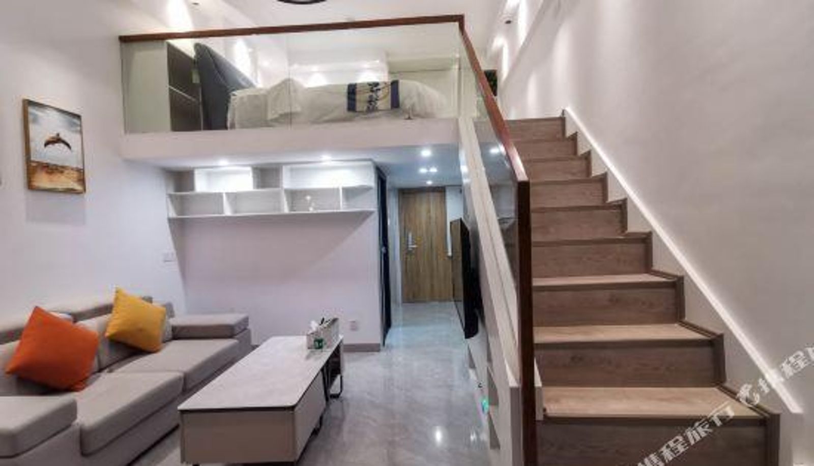 Zimmer mit Flussblick - Nanchang) Penghuwan Loft Light Luxury Apartment Hotel (Wangfujing Branch