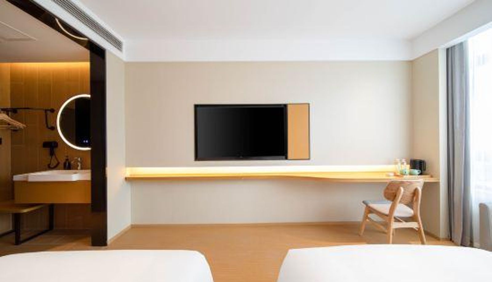 Chambre - Four Seasons Hotel Ningbo (Jiangbei Hongtang Branch)