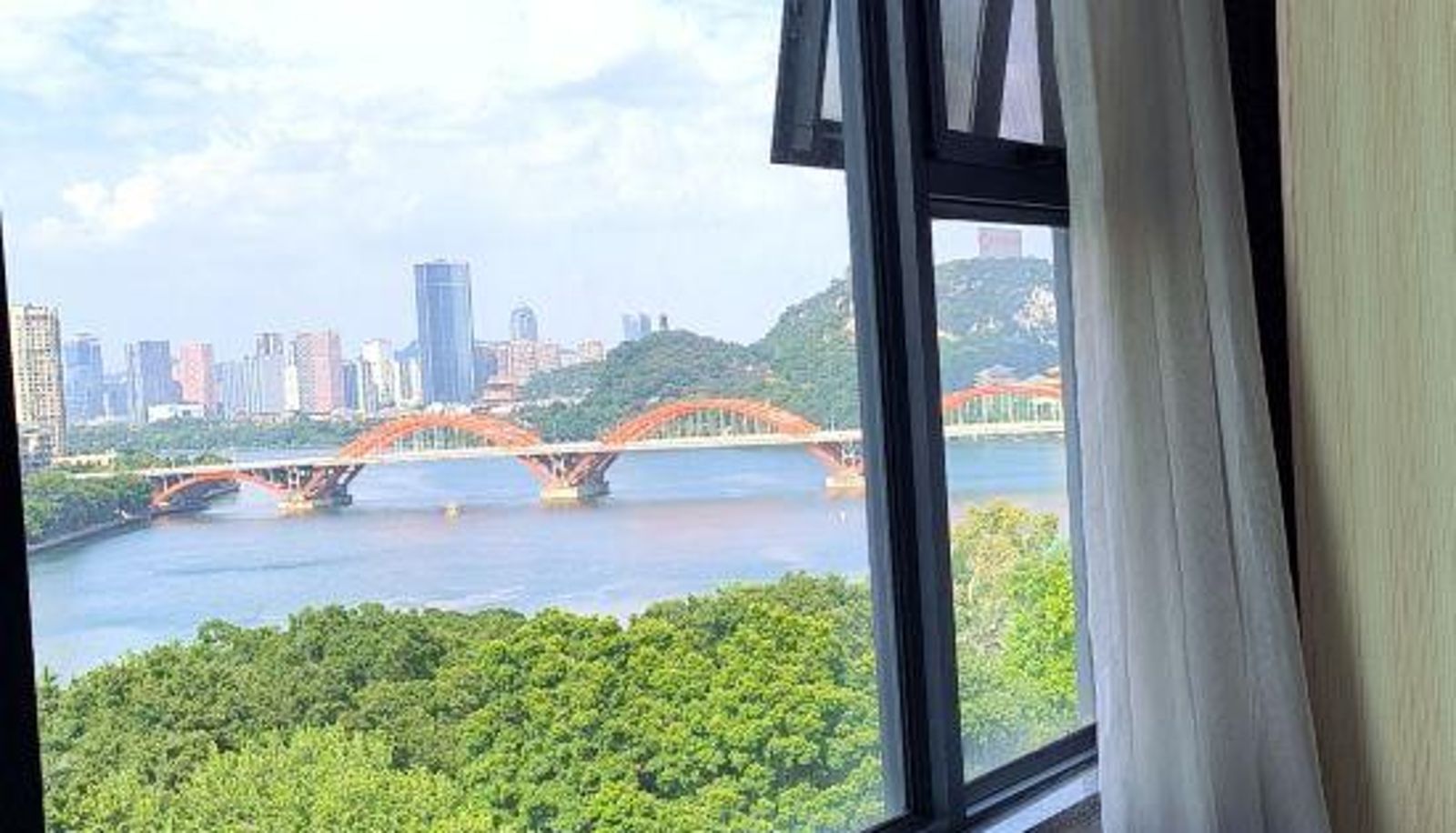 Zimmer mit Flussblick - City Comfort Inn (Liuzhou Yintai City store)
