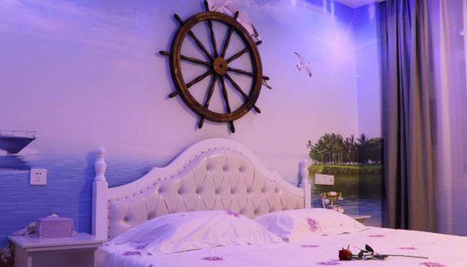 Zimmer - Ziyi theme hotel (Lianyungang Wanlong Pedestrian Street store)