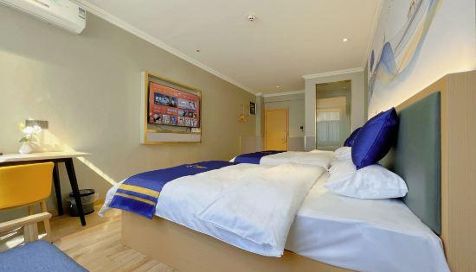 Familienzimmer - Super 8 Collection Hotel (Lianyungang High-speed Railway Station Food Pedestrian Street)
