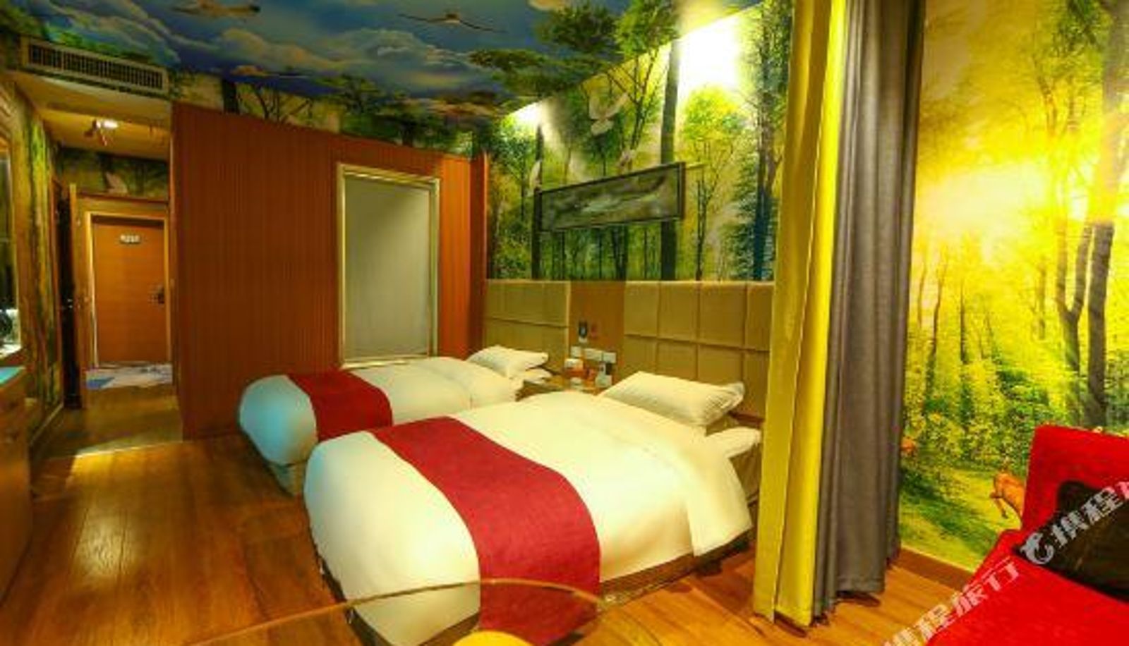 Business-Zimmer - Kaili Impression Flower Hotel (Guizhou Electronic Information College Wanda Plaza)