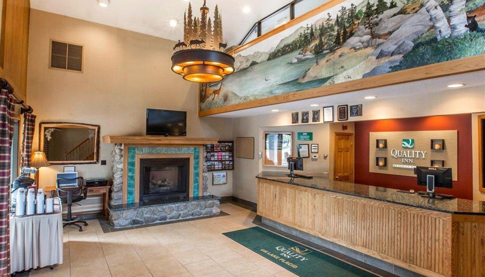 Hall - Quality Inn on Lake Placid