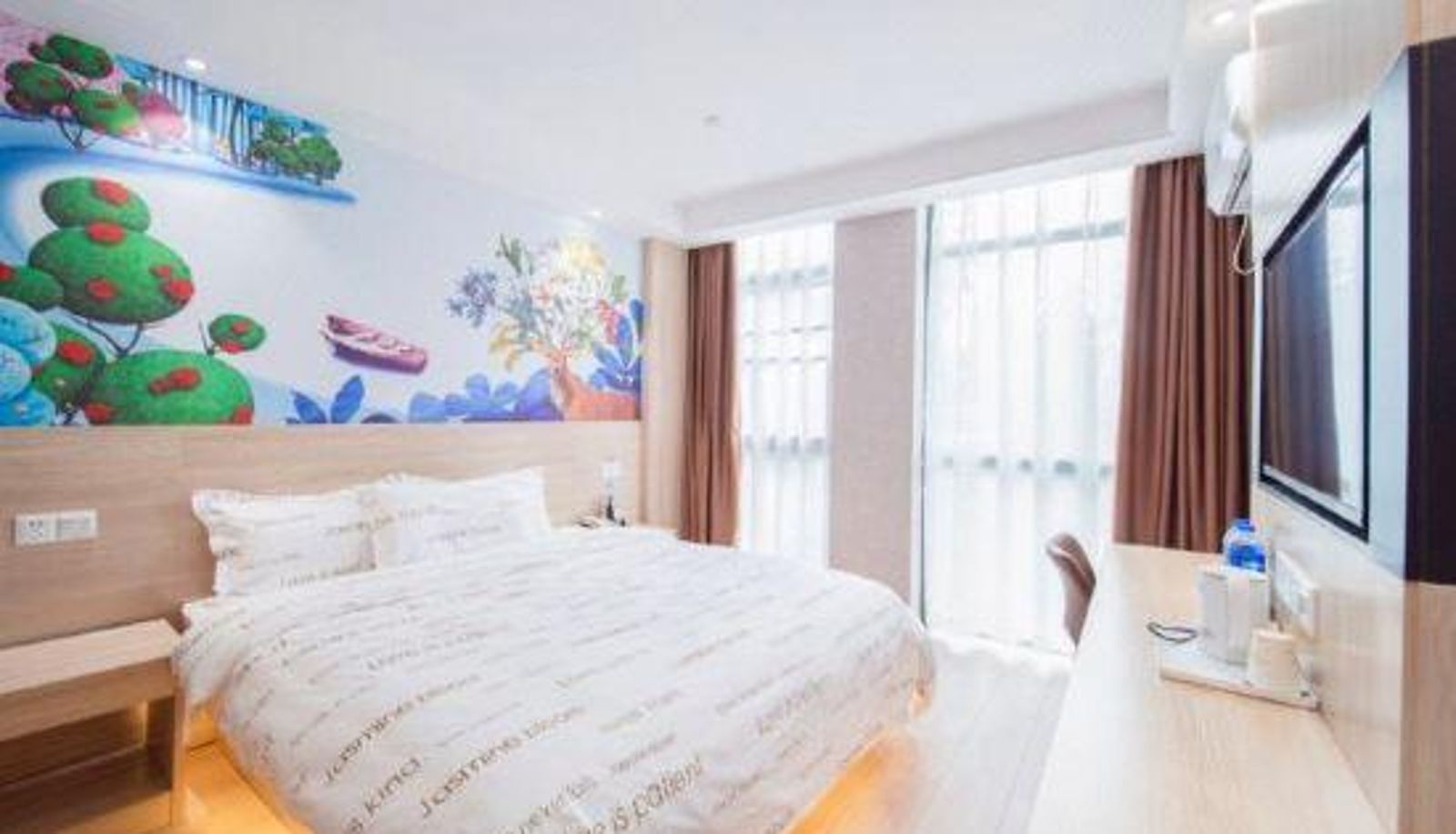 Business-Zimmer - Jasmine open chain hotel (Huangshi Wanda store)