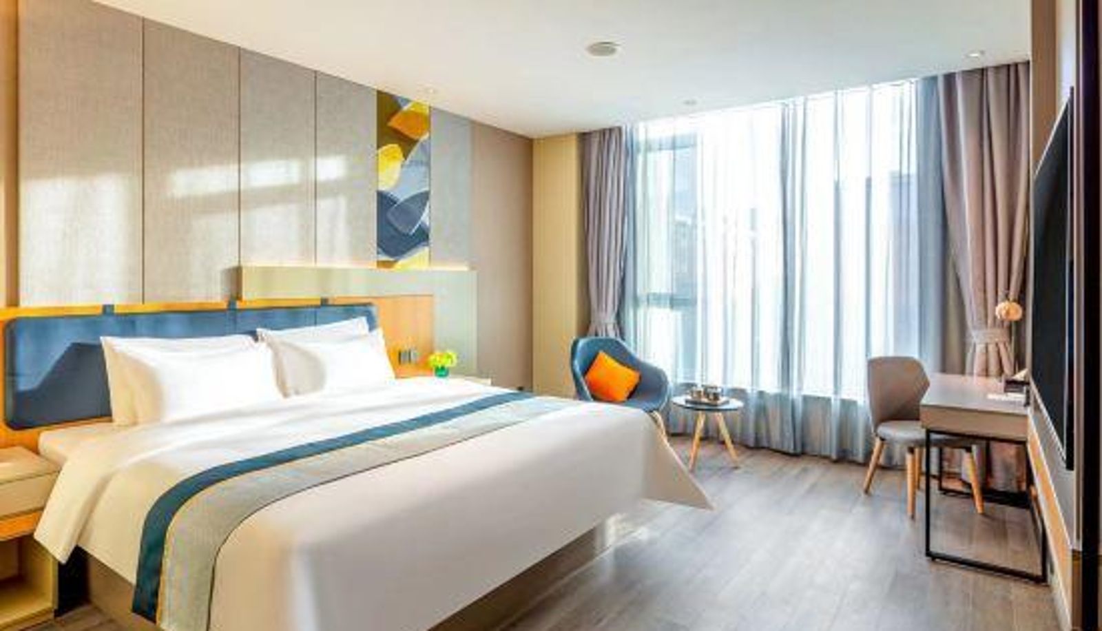 Zimmer - Homeinn Selected Hotel (Hengshui Railway Station Center Street)