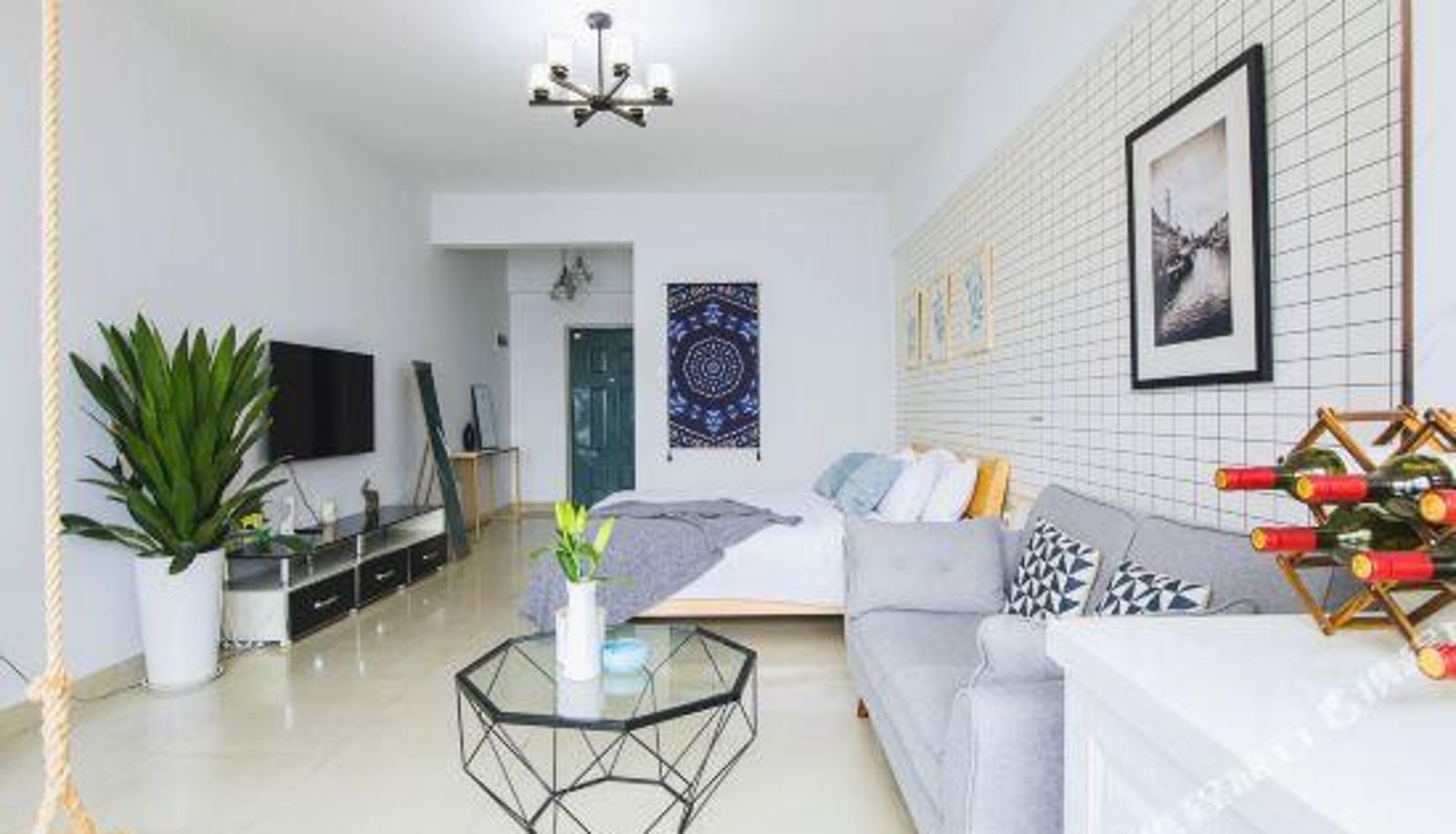 Zimmer - A Baihe Apartment (Hefei Beiyihuan Store)