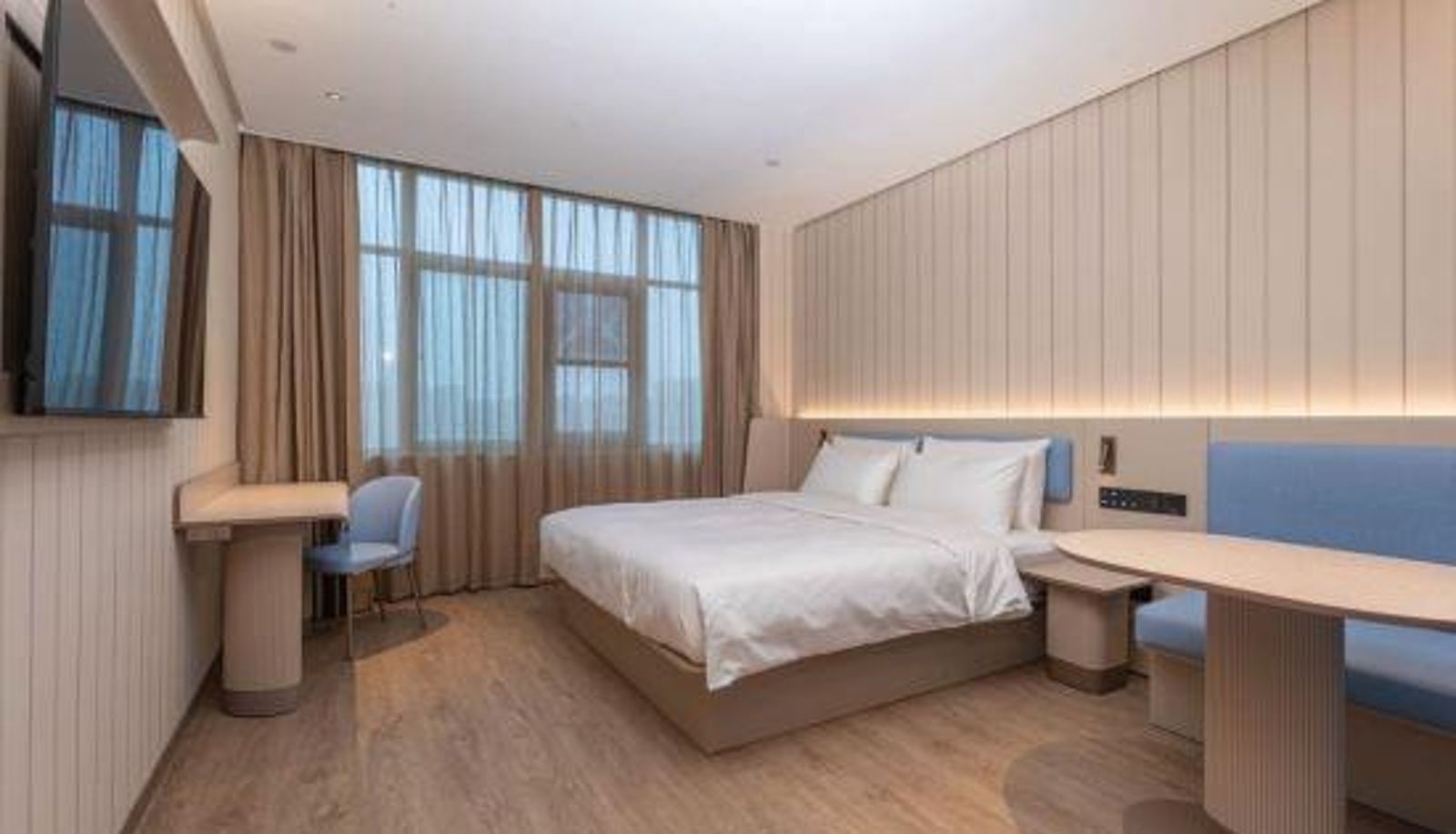 Business-Zimmer - New Vision Hotel (Binhu Century Jinyuan Convention and Exhibition Center)