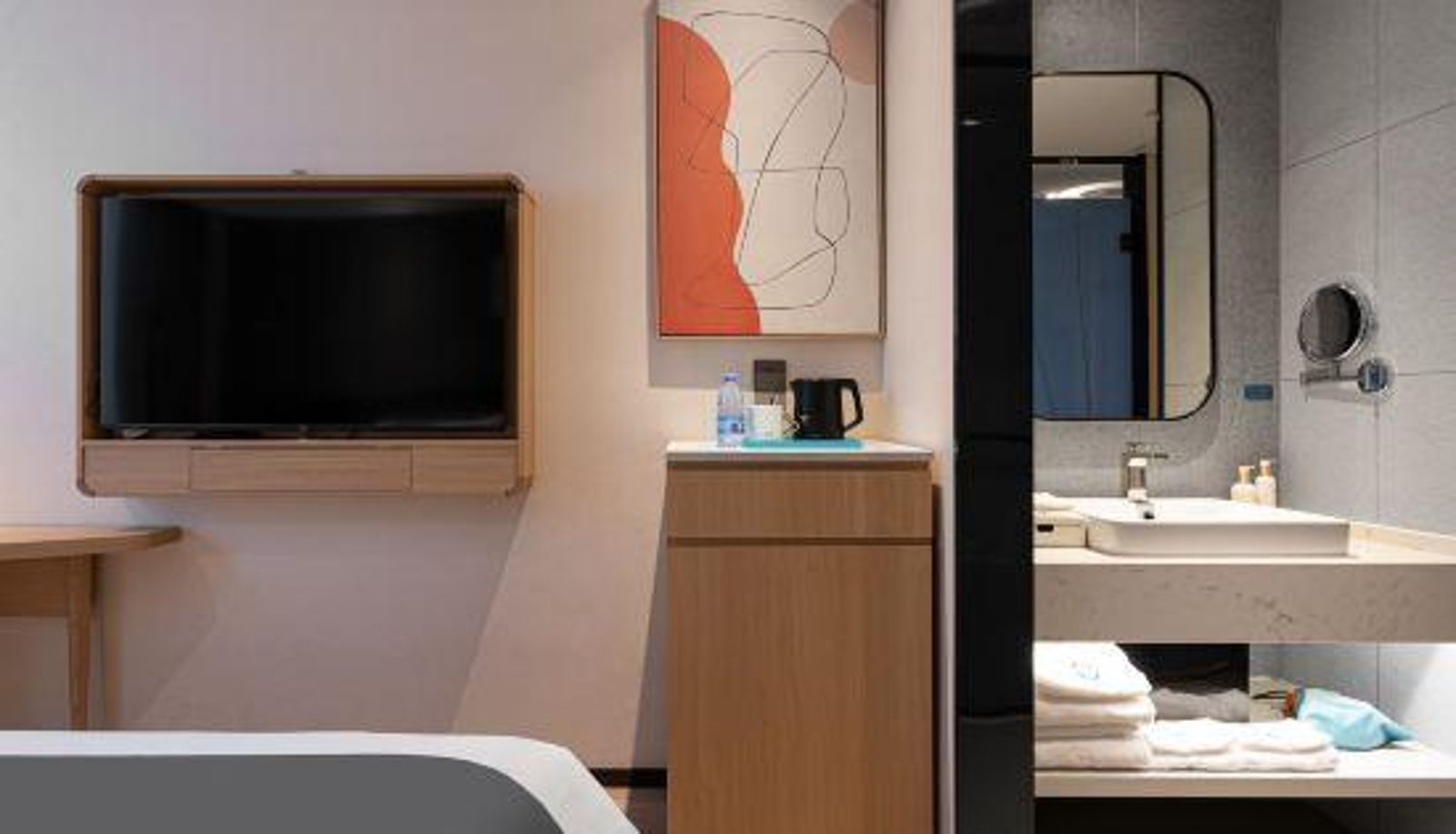 Habitación - LANOU Shangpin Hotel (Handan Yongnian New Century Tianjun Plaza Store)