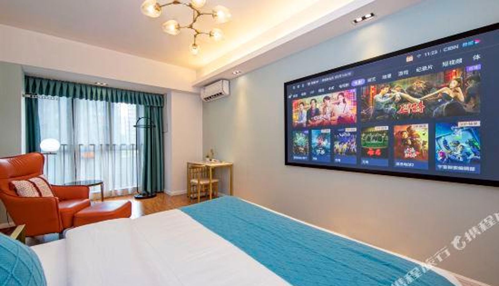 Zimmer - Fuzhou Locals Business Cinema Apartment