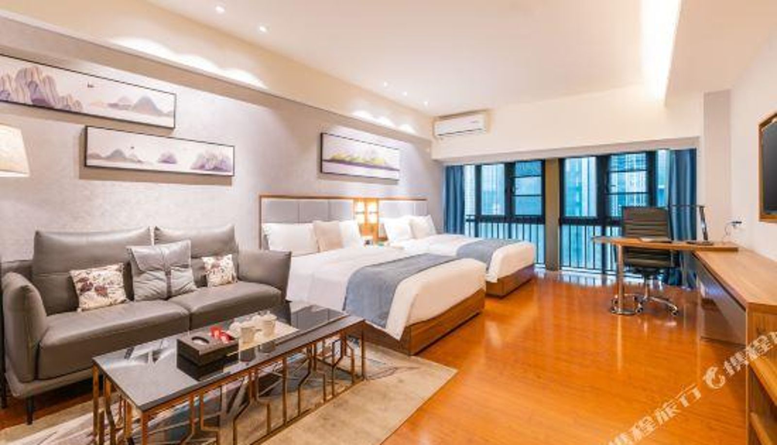 Business-Zimmer - Yungu Apartment (Foshan Shunde Golden Phoenix Plaza Daxin Xinduhui Branch)