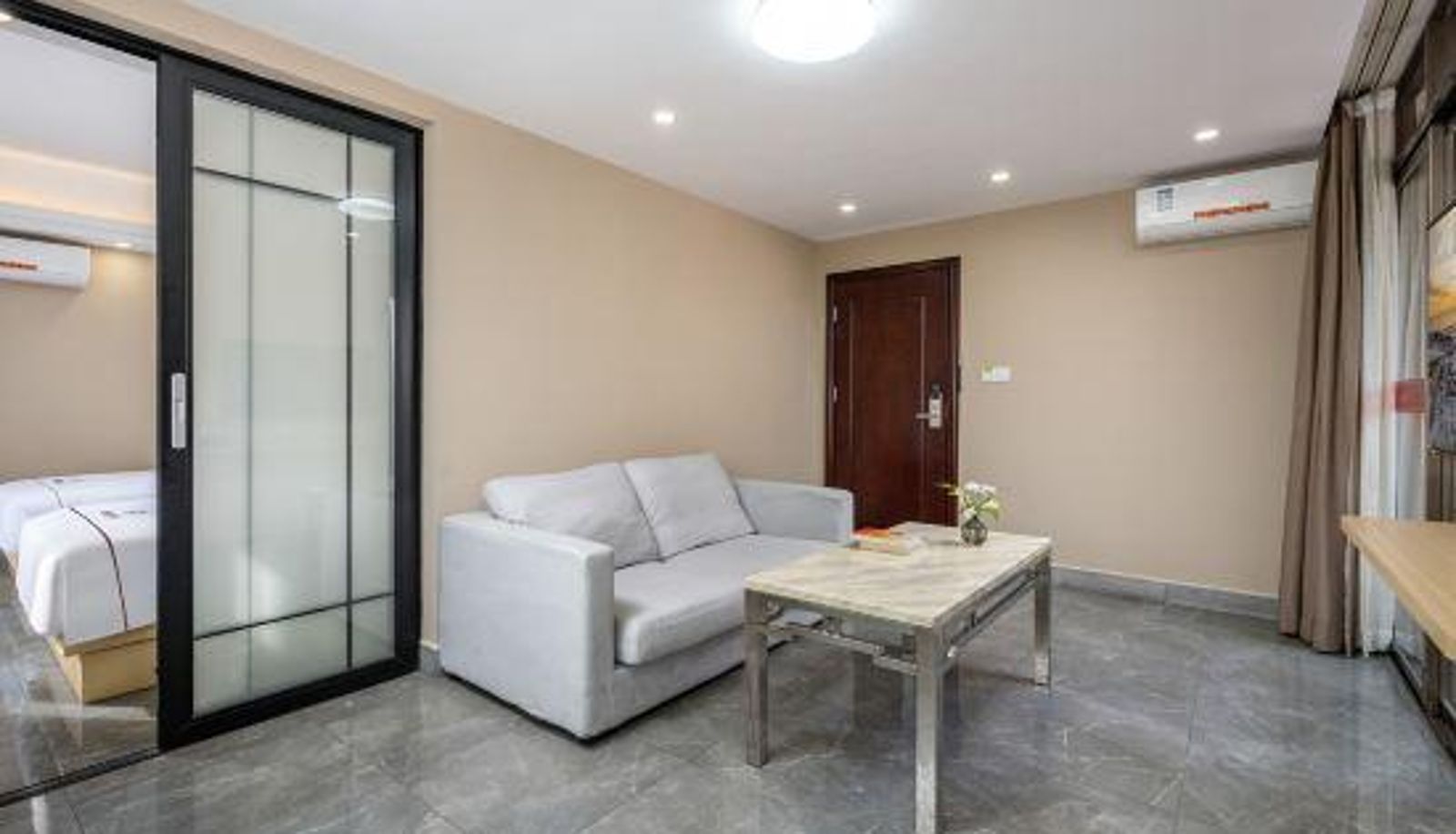 Chambre avec balcon - Rufeng Select Apartment (Humen Chigang Shop)