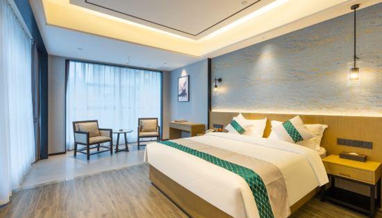 Zimmer - Huijing Hotel (Wanda College of Arts and Sciences)