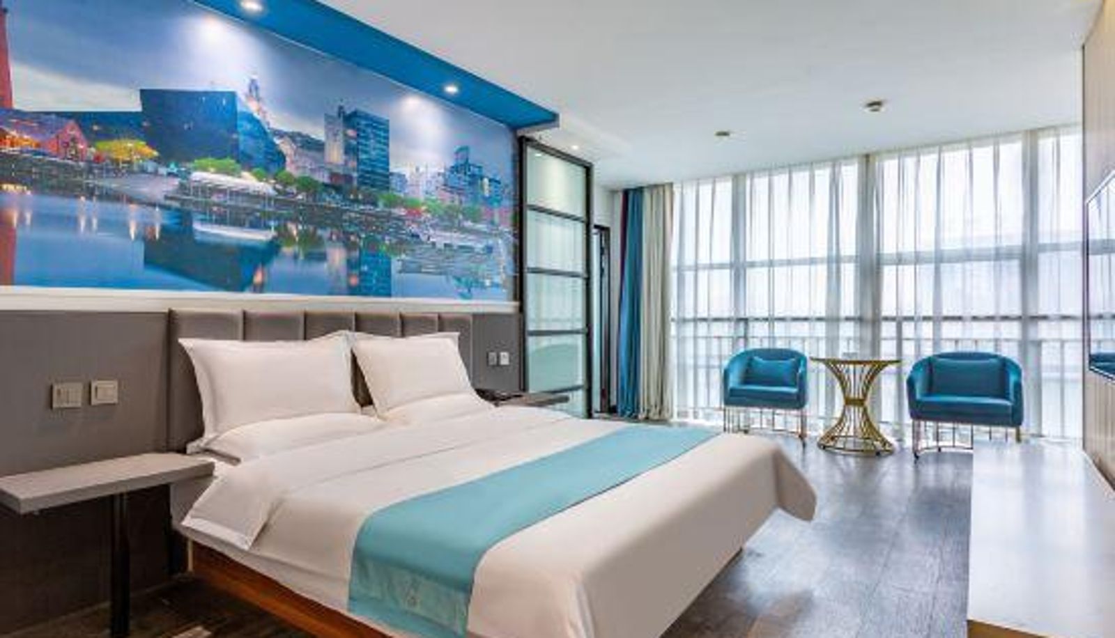 Pokój - Shangkeyou Express Hotel (Anyang Wanda Plaza Yiwu Business & Trade City Branch)