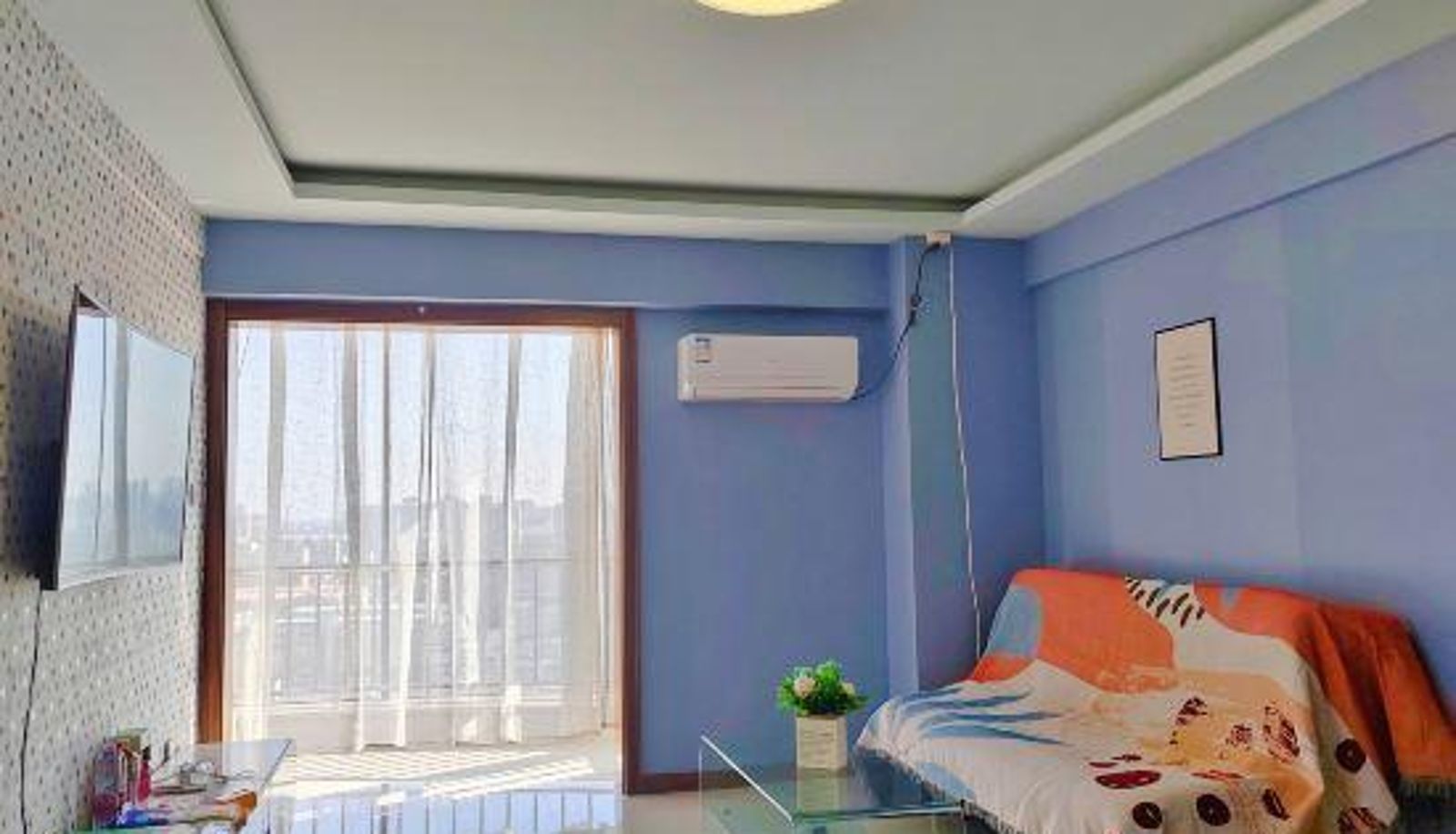 Family room - Qiqihar Blue Dragonfly Daily Rent Meisu Apartment