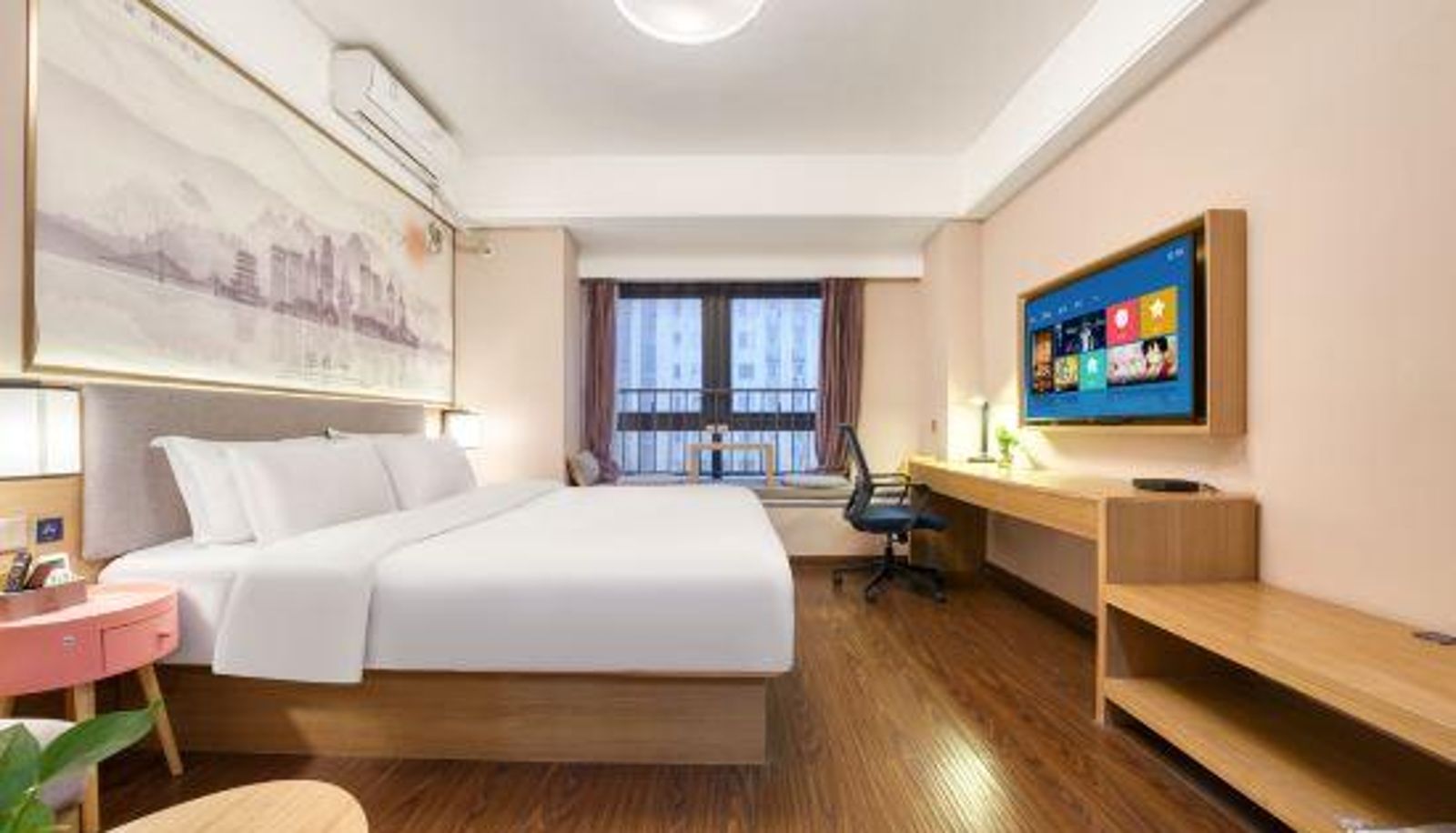 Pokój - No.1 Hotel (Jinan West Railway Station Shandong International Convention and Exhibition Center)