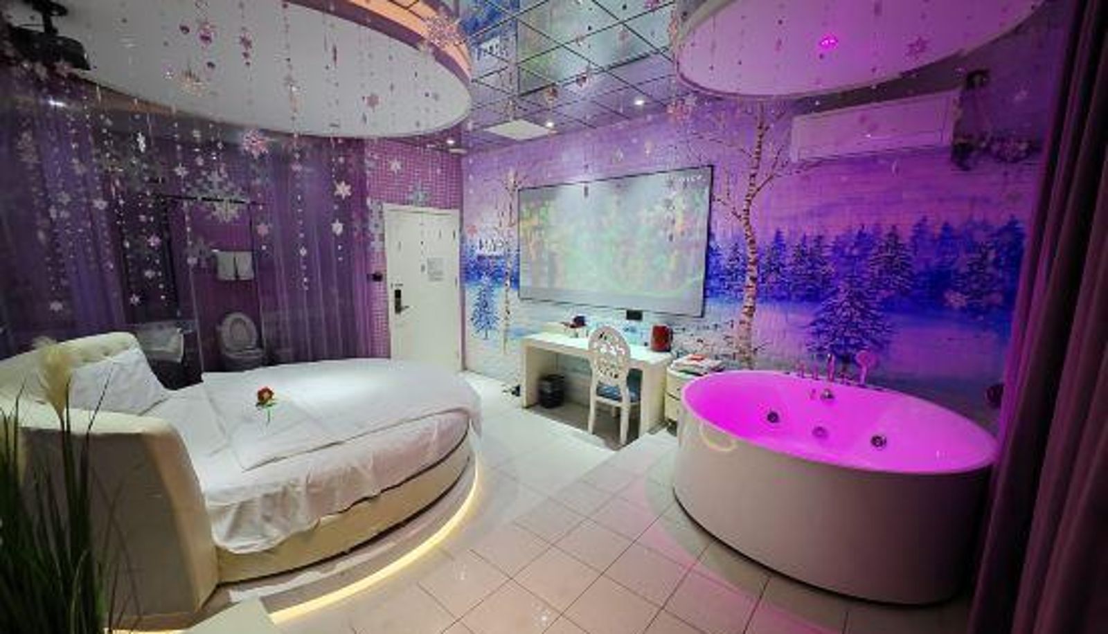 Pokój - Weiai Lovers Hotel (Jinan Quancheng Square Qilu Hospital)