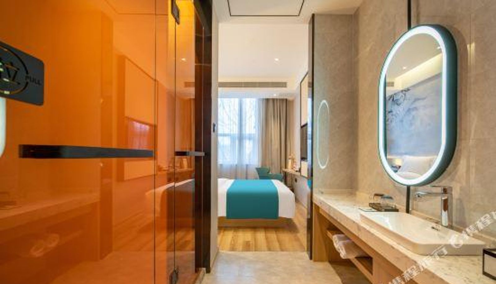 Zimmer - Yi Light Luxury Hotel (Jinan Yanshan University of Finance and Economics)