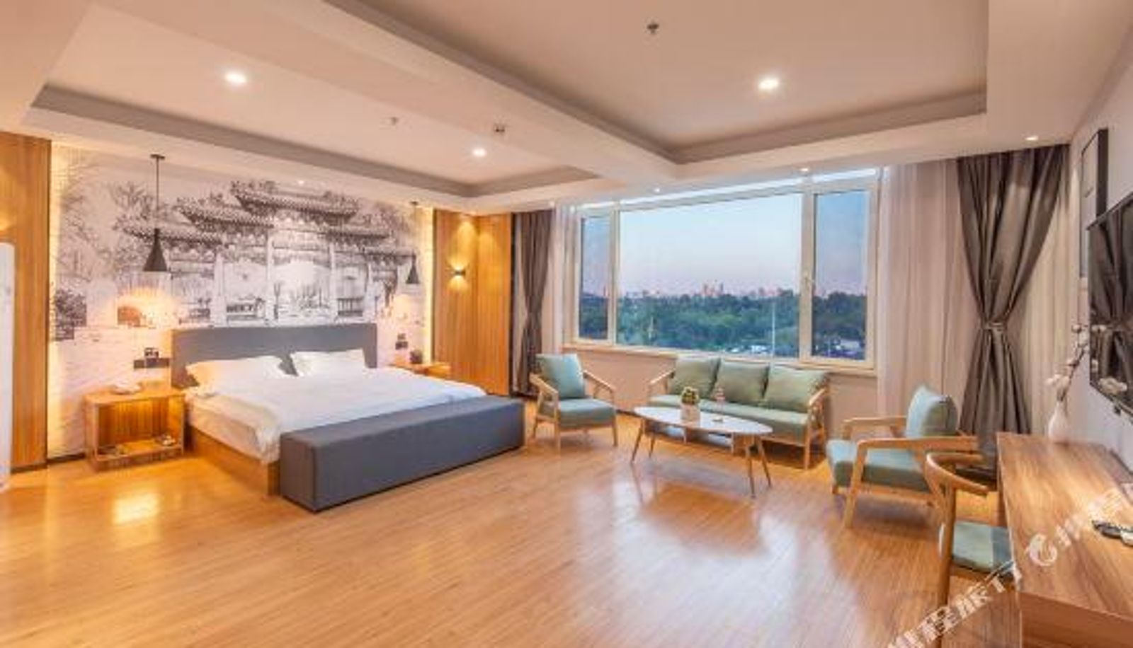 Chambre avec vue sur le lac - Quanrun Travel Hotel