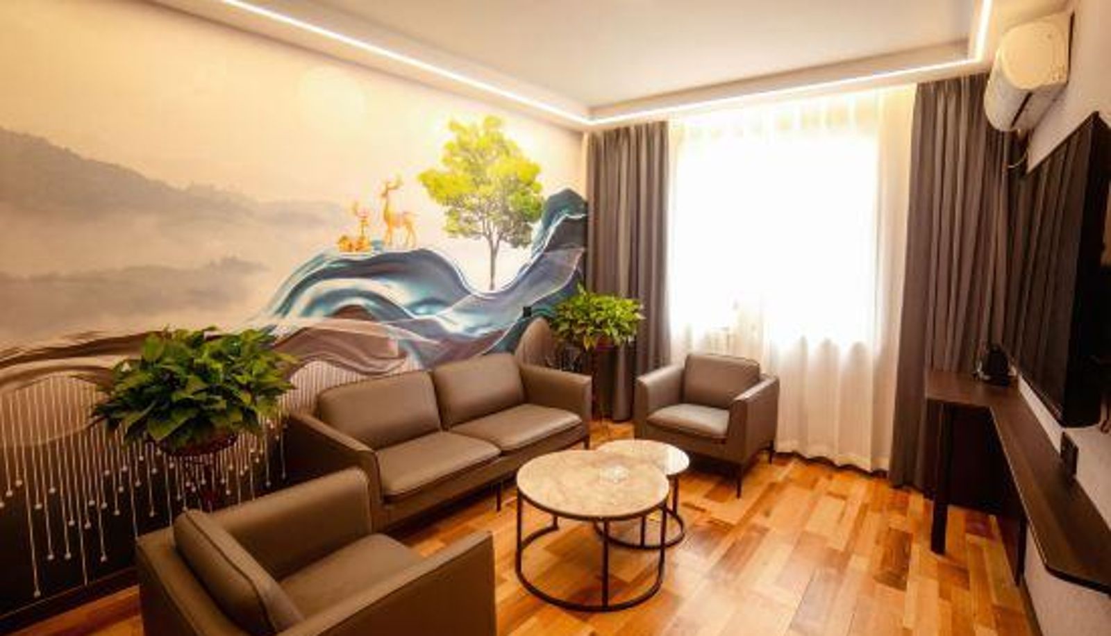 Familienzimmer - Baixin Elegant Hotel (Linyi Pingyang Square Shenglong International Branch)