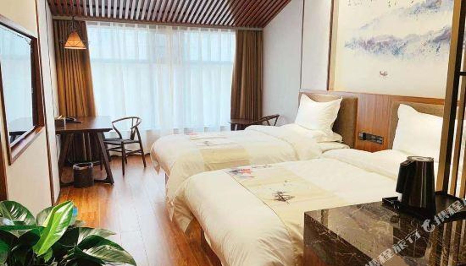 Zimmer mit Seeblick - Guanhu Boshe Hotel