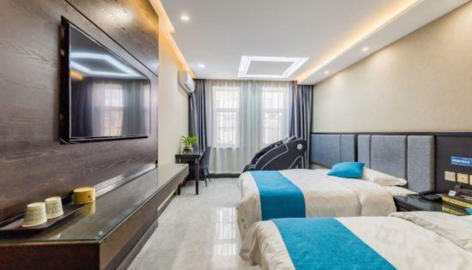 Zimmer - Dichen Preferred Hotel(Inner Mongolia University of Technology Xincheng Campus)