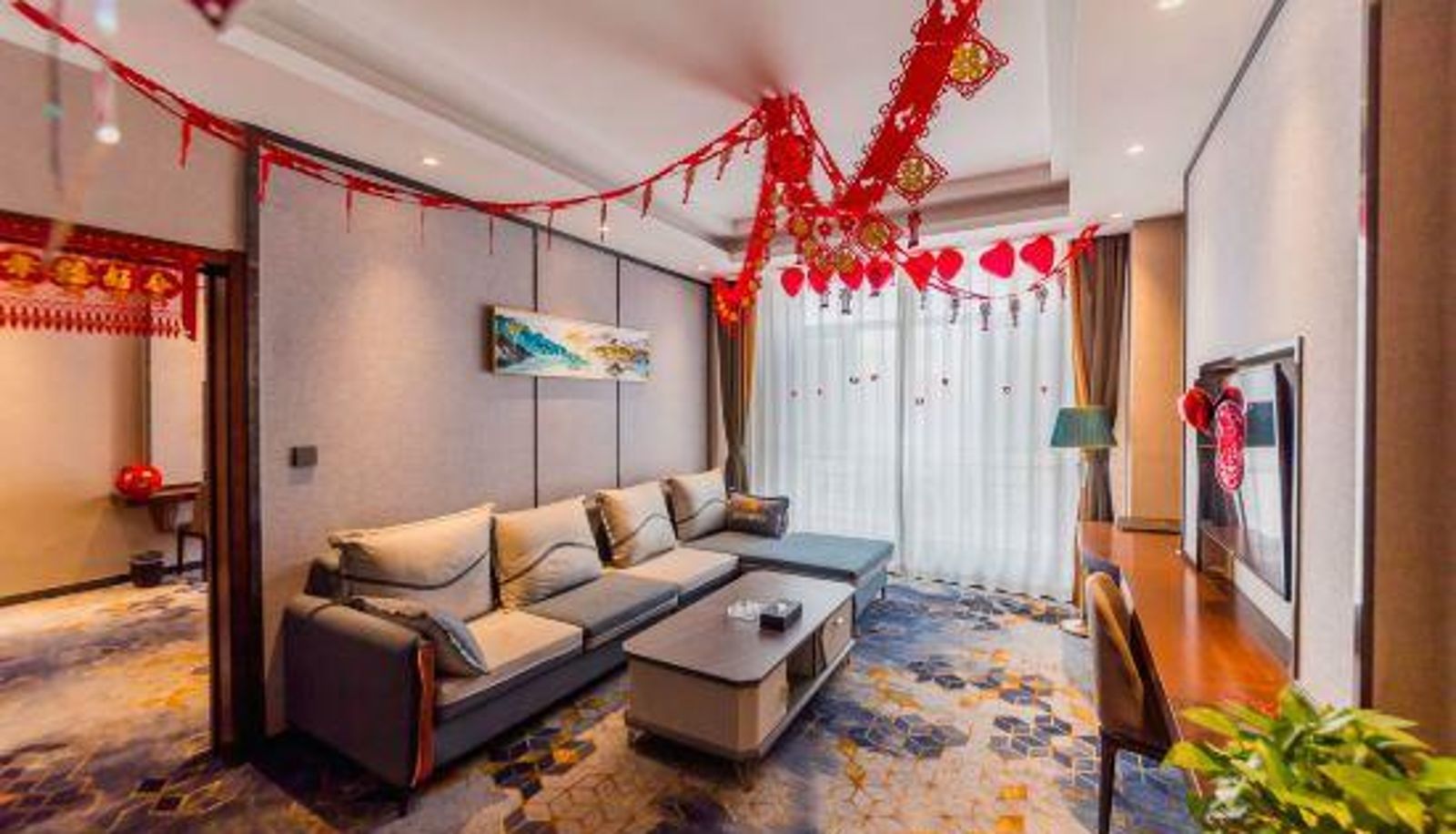 Zimmer - Jin Baifu Hotel (North Second Ring Hotel in Hohhot)
