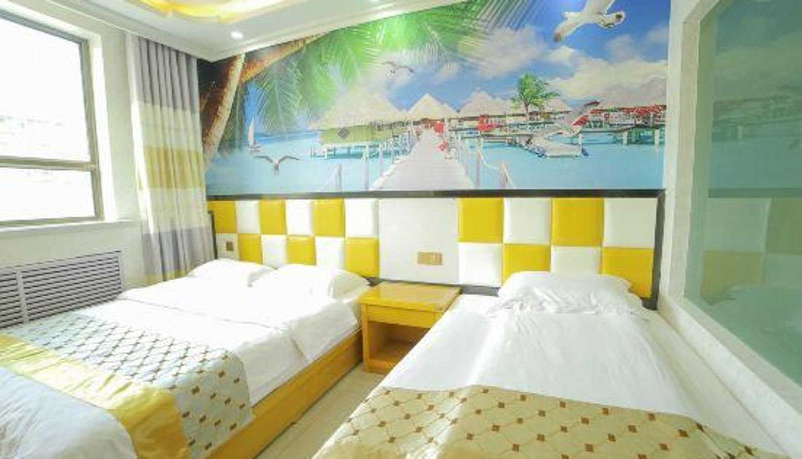 Chambre Familiale - Jianlan Theme Hotel (Lanzhou Central Provincial Maternity and Child Store)