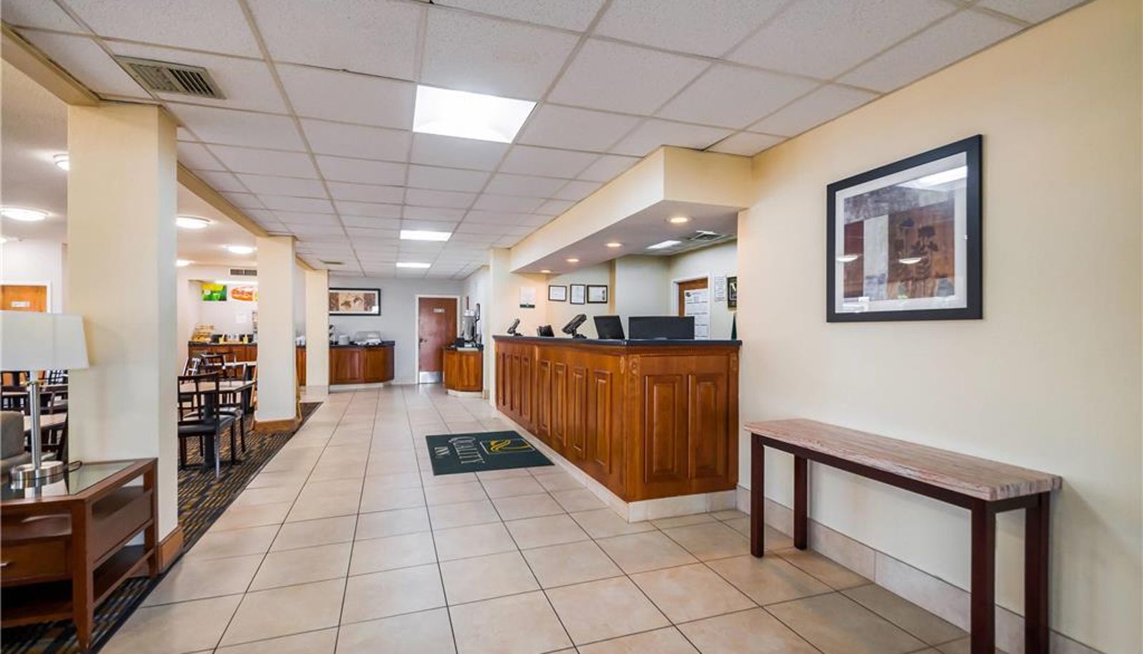 Lobby - Quality Inn Fredericksburg Central Park Area