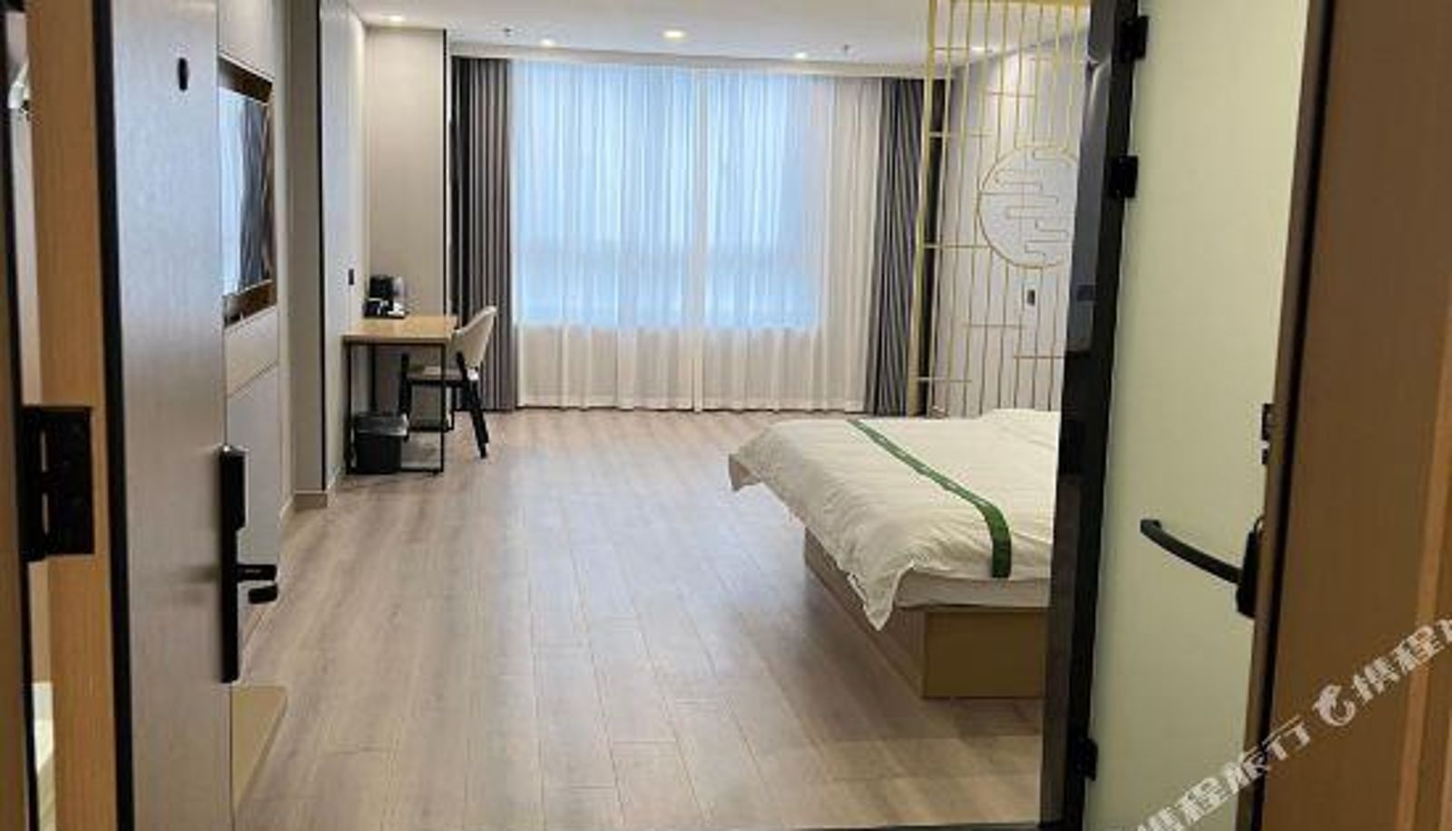 Pokój typu business - GreenTree Inn Express Hotel (Nantong Tongzhou Tanghong Branch)