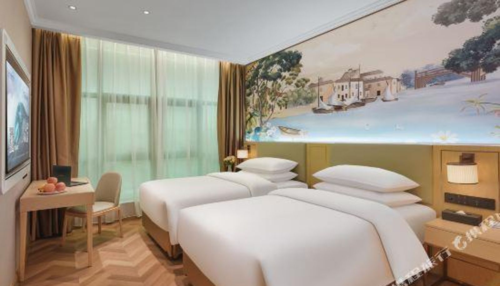 Zimmer - Vienna Hotel (Nantong Chenggang Road Metro Station)