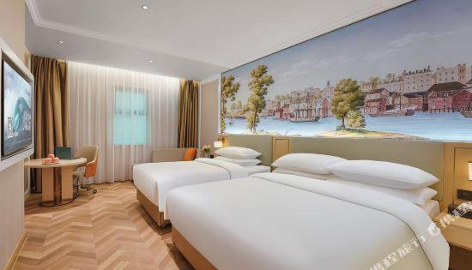 Kamer - Vienna Hotel (Nantong Chenggang Road Metro Station)