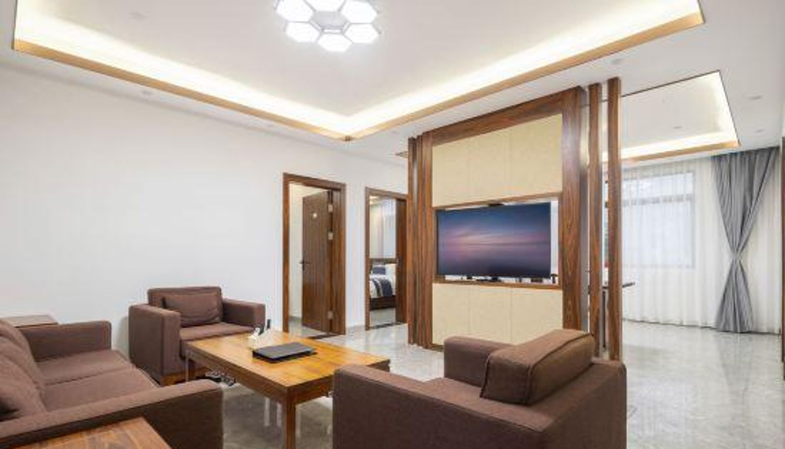 Gezinskamer - Sanya Shunlong Health Garden Hotel (Dadonghai Luxun Middle School)