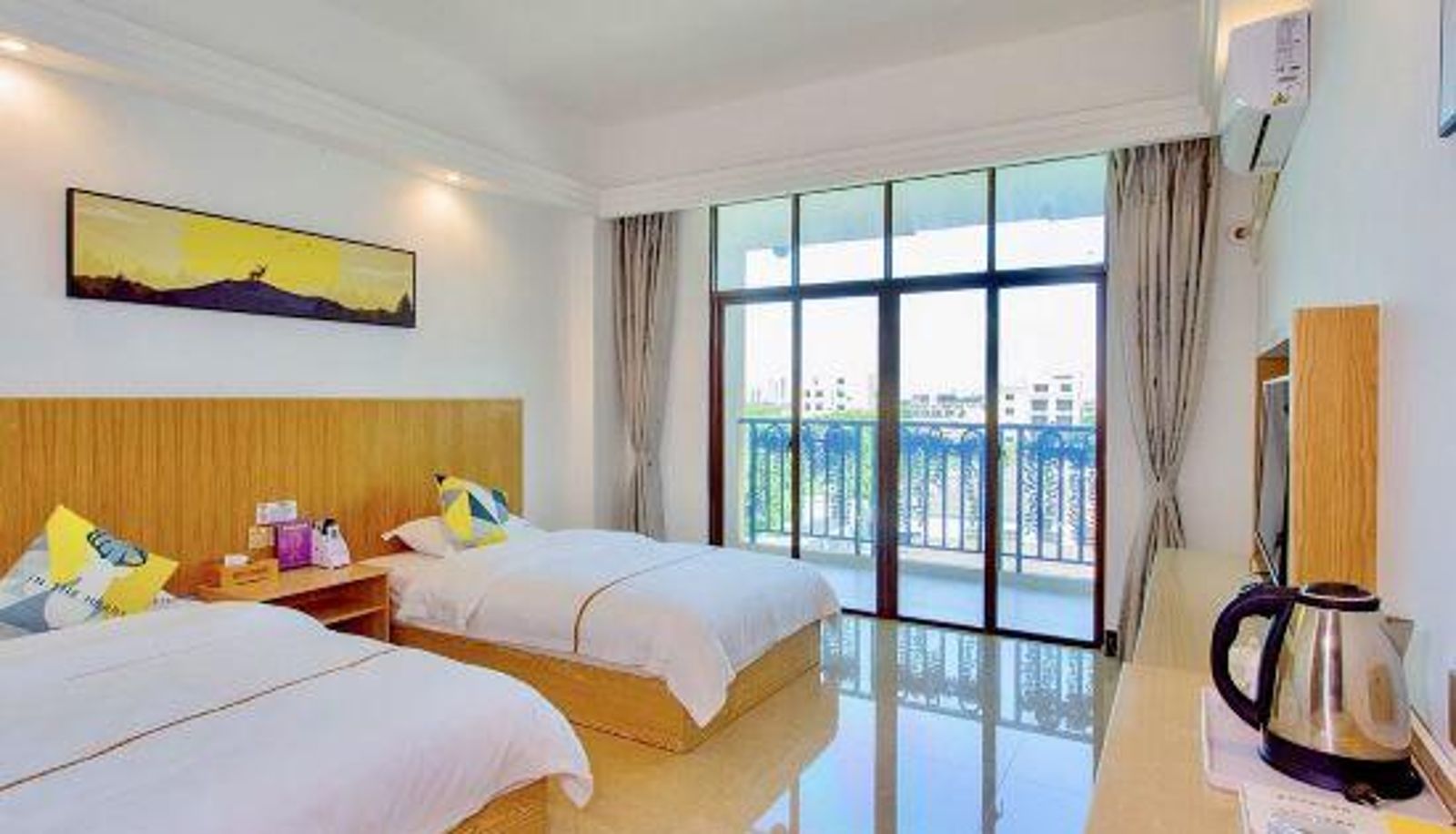 Business-Zimmer - Fangyu Business Hotel (Lingshui Yingzhou Zhenyinghuan East Road)