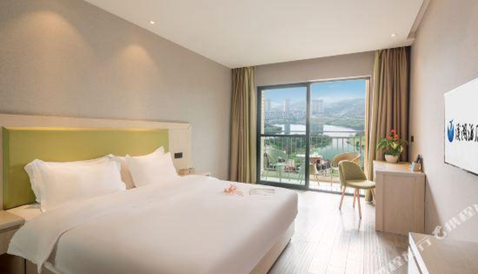 Zimmer mit Seeblick - Xihu Hotel (Guiyang Huaxi Park)
