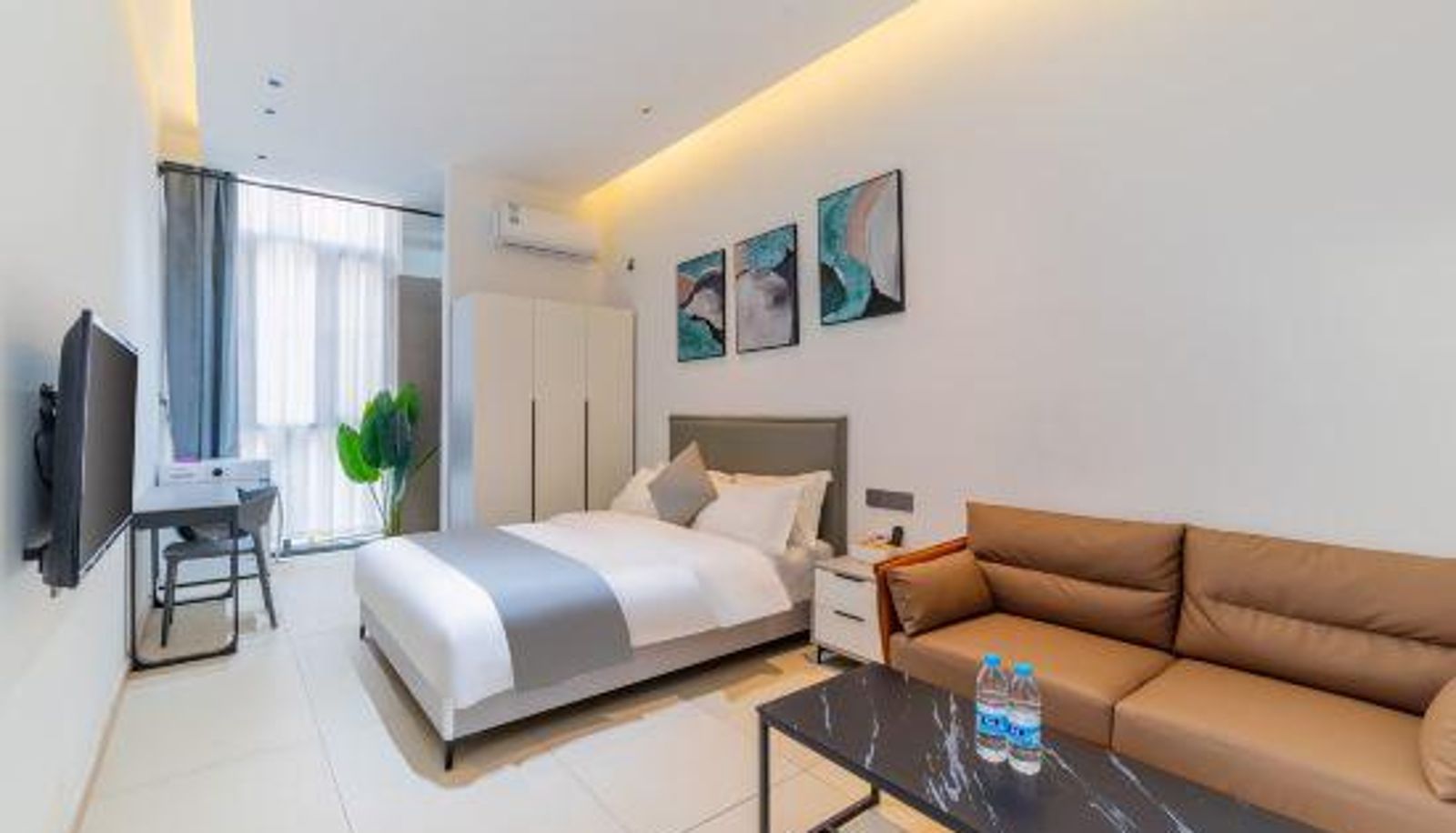 Chambre - Guangzhou Baifeng Hotel Apartment (Dongguan Metro Station)