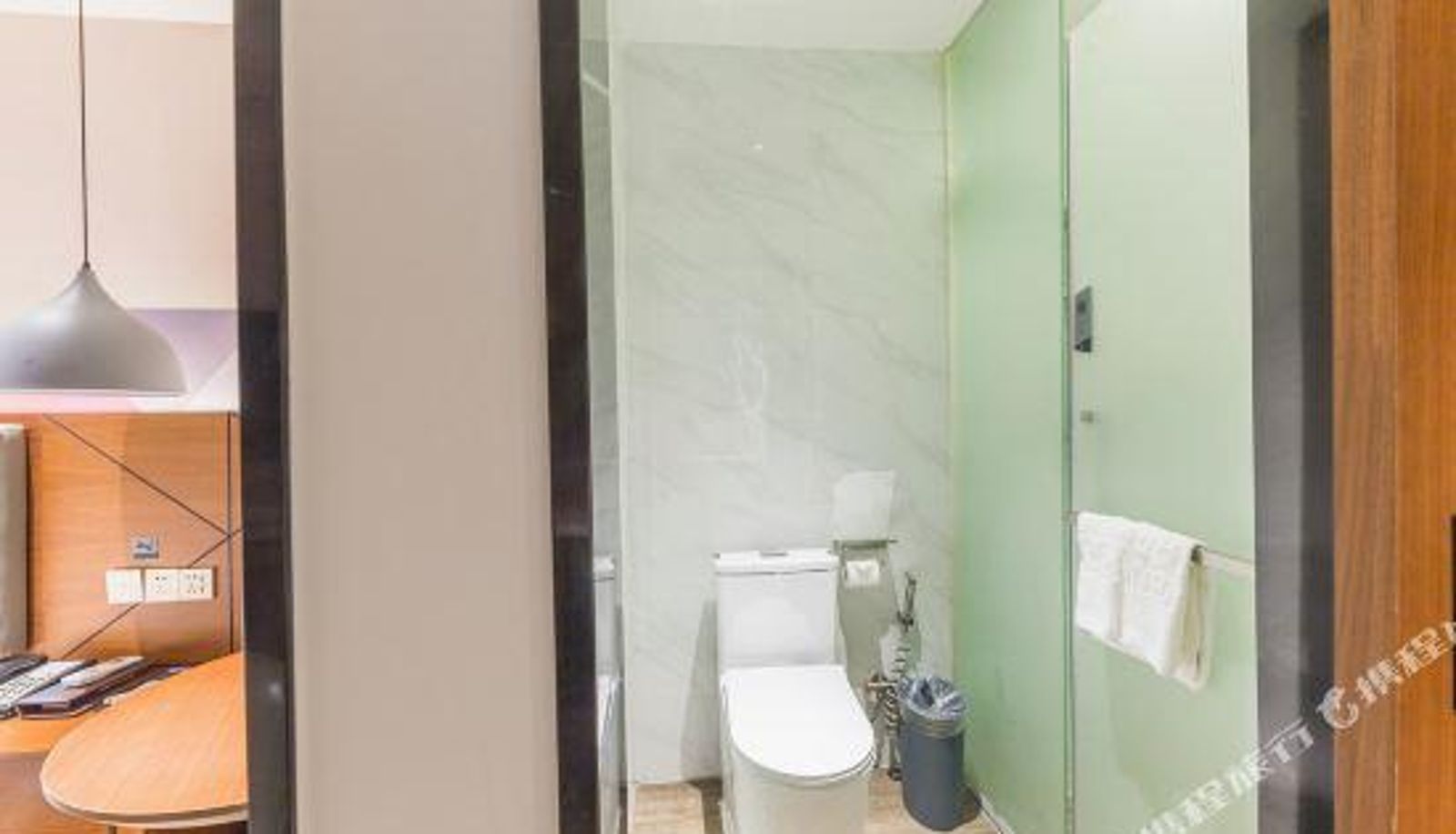 Business-Zimmer - Shijia Light Luxury Hotel Apartment (Guangzhou Jingxi Nanfang Hospital Subway Station)