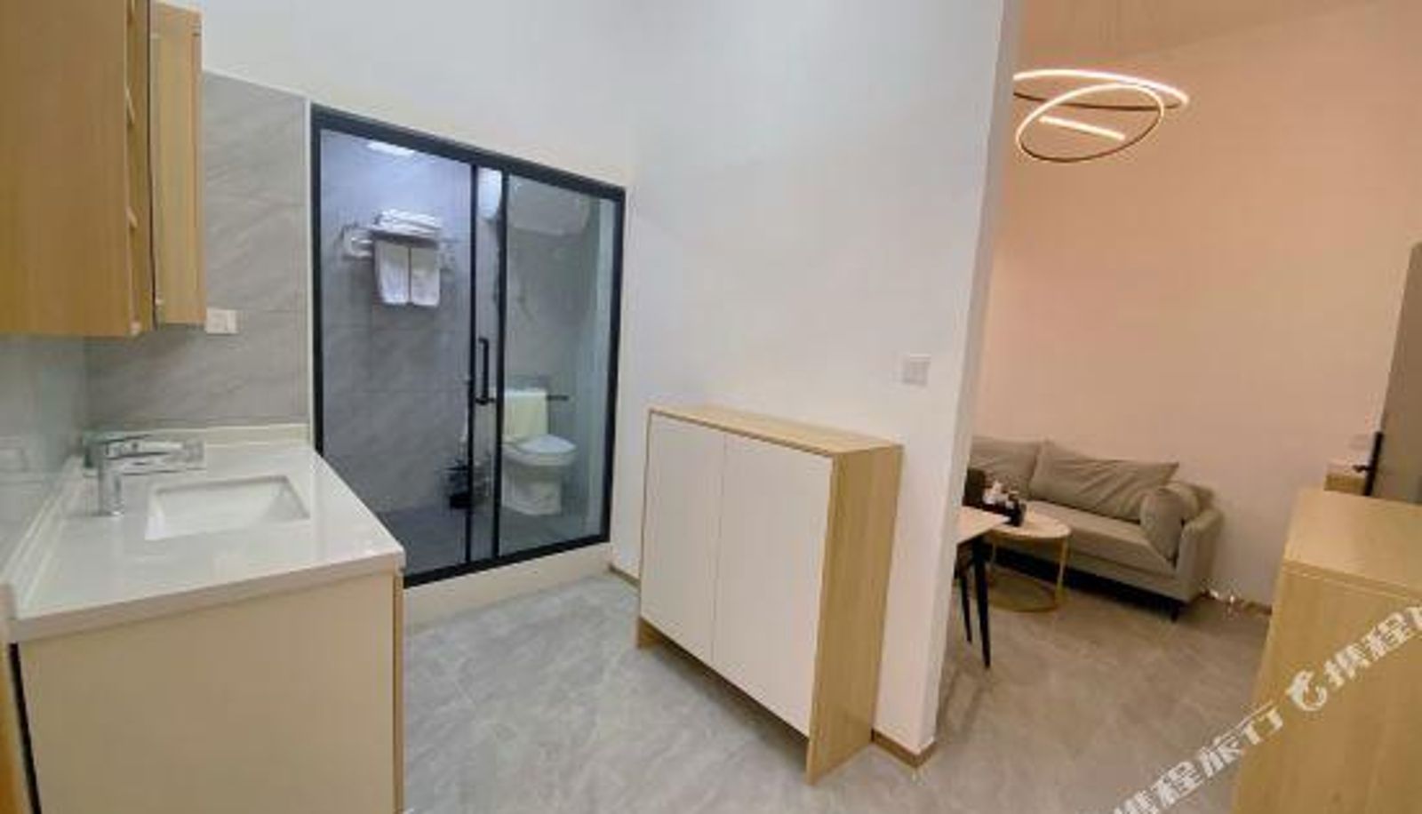 Chambre Familiale - Nexhome light Luxury Apartment Guangzhou ERGONG subway station store