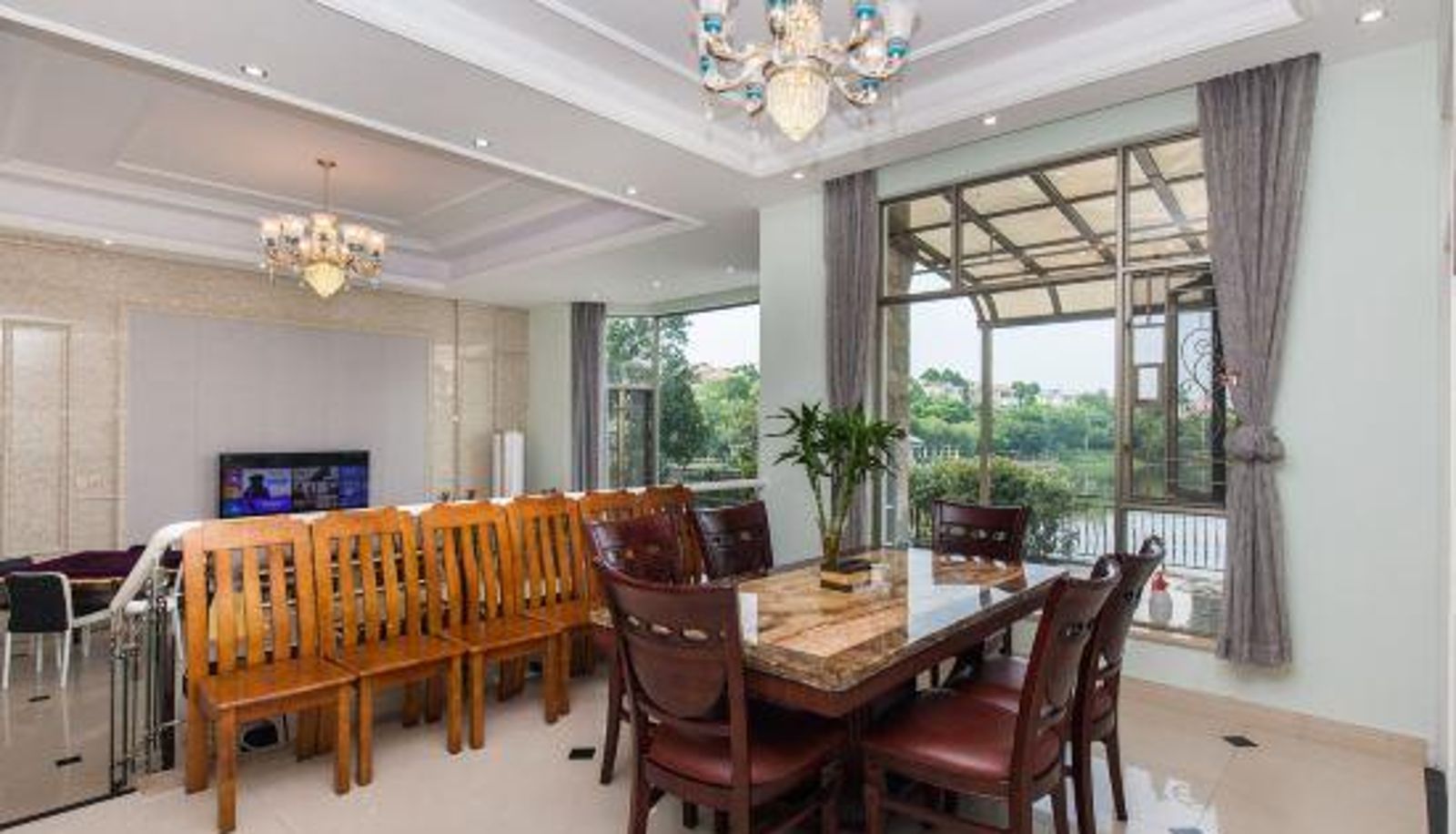 Zimmer mit Seeblick - Miaoli house holiday villa (Guangzhou Meilin Lake store)