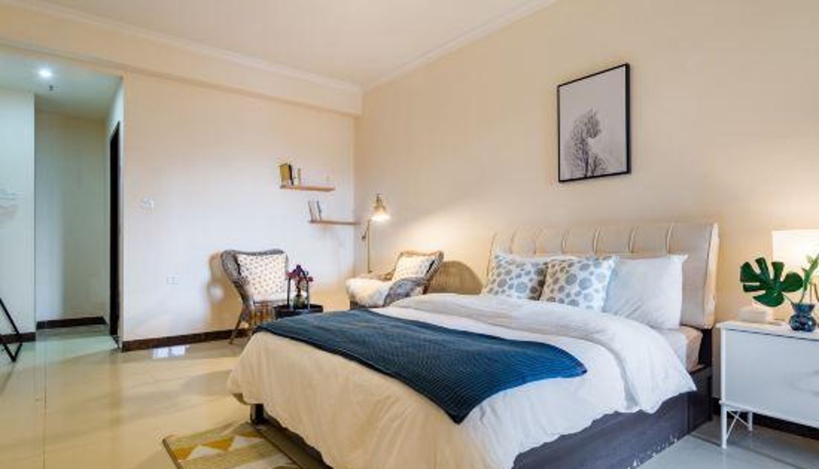 Chambre - Rake Map Apartment (Wanshengwei Metro Station Pazhou Convention and Exhibition Branch)